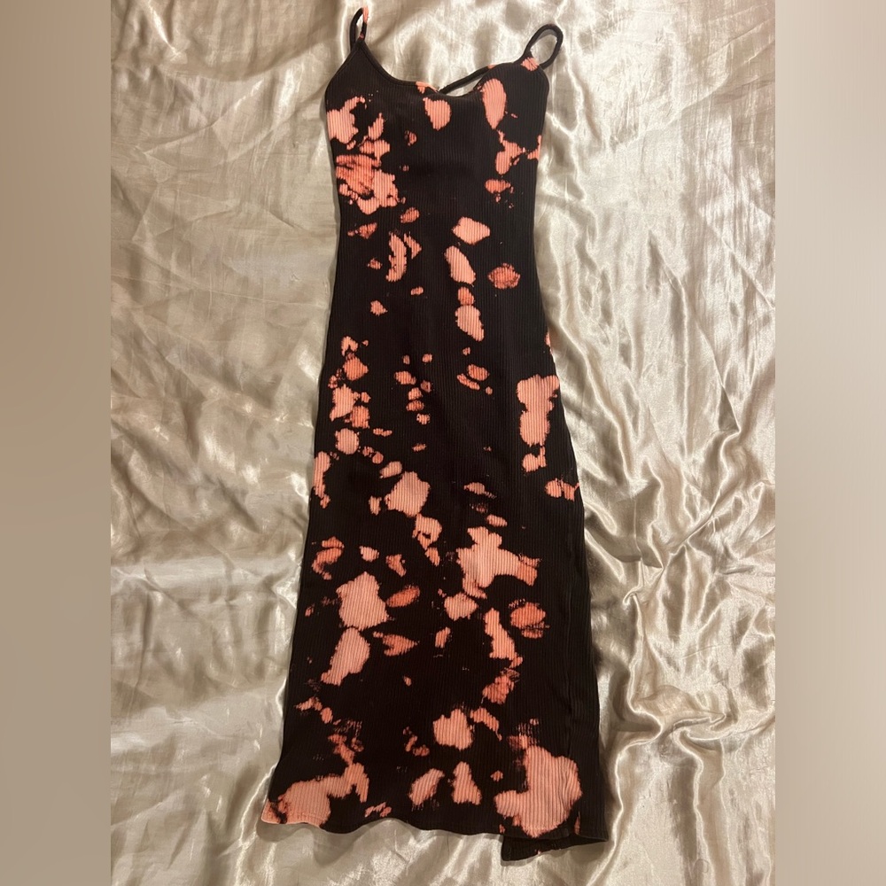 GUC Tie-dye Dress Stretchy Cross-Back Size S